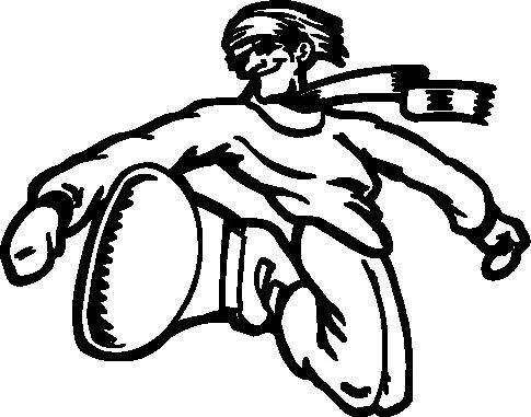 شخص بر روی دوچرخه، حرکتی