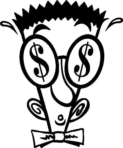 شخصیت کارتونی با تم پول