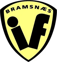 شiled زرد با نوشته 'Bramsnaes' و لوگو 'IF'