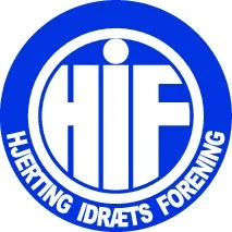 برچسب سرخابی با نام باشگاه و 'HIF'