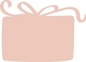 در جعبه هدیه با گره