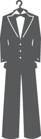 درسته با کراوات دوگانه
