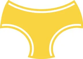 مدل شلوارک زرد