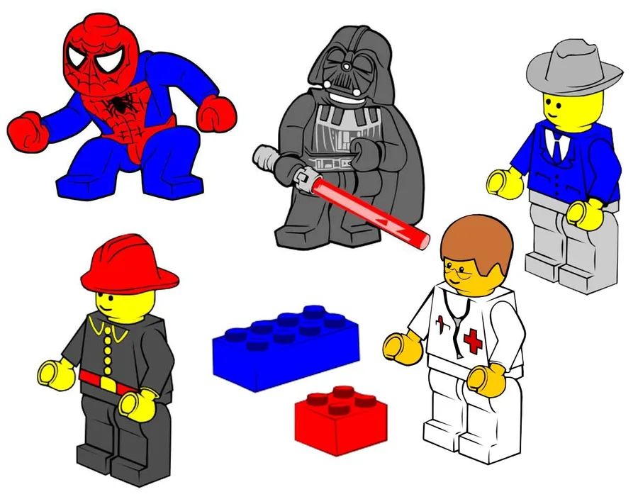 فیگورهای LEGO با تم‌های سوپرهاور و دکتر