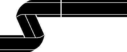 طرح برش هندسی سیاه و سفید
