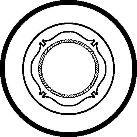 نماد دایره طناب