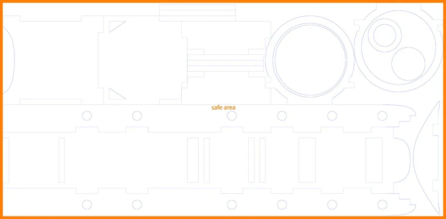 مدل کابین هواپیما