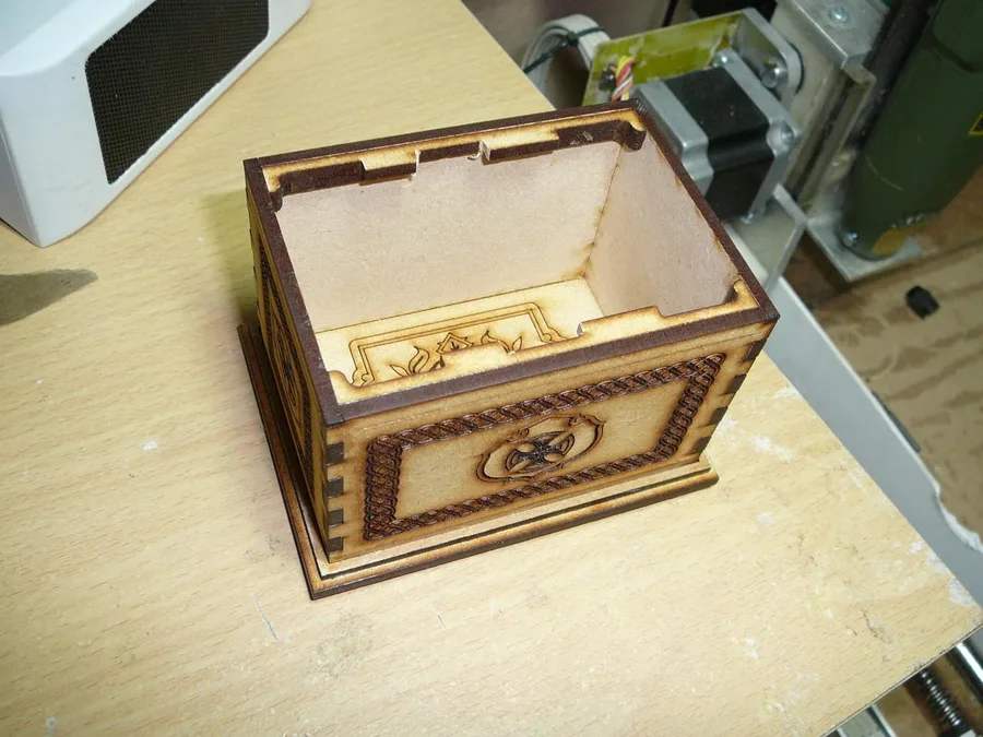 طرح برش چوبی لیزری