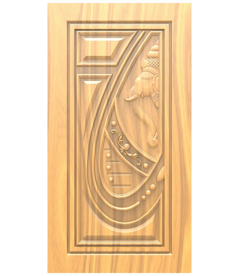 درب چوبی فیل