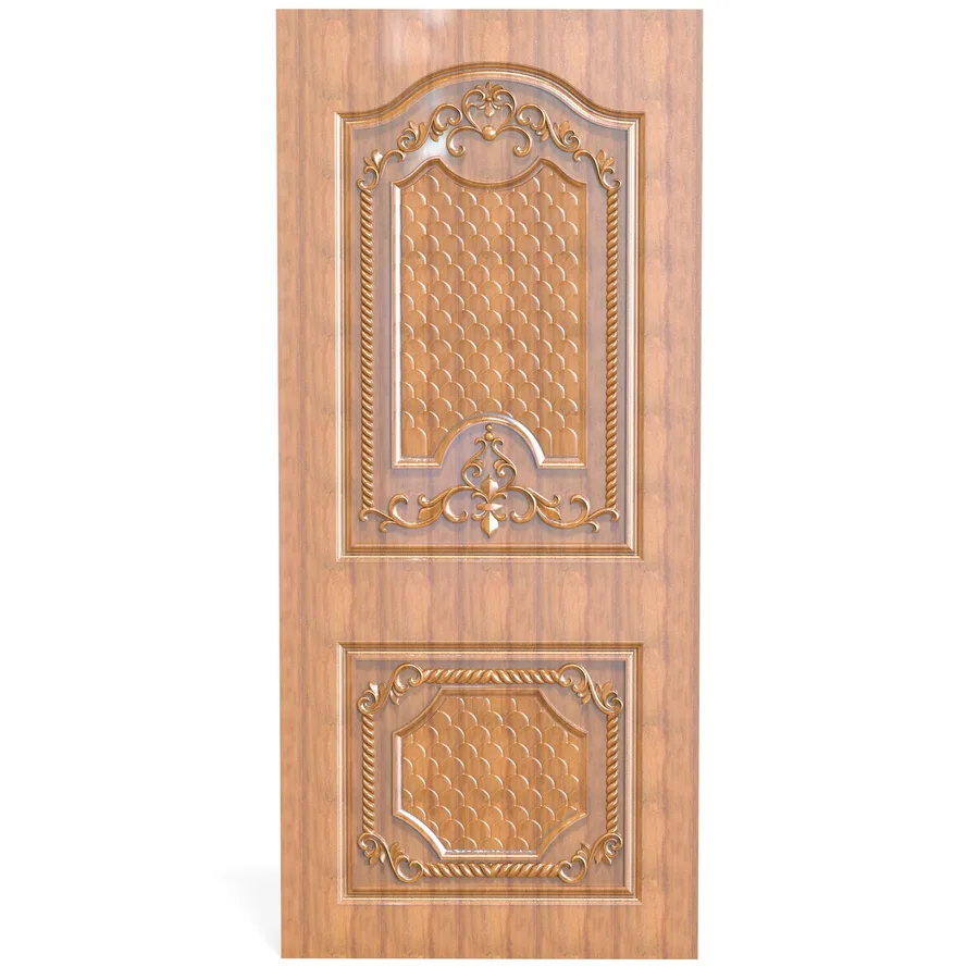 طراحی دره چوبی هندسی