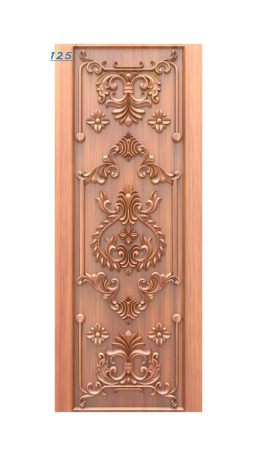 پنجره چوبی گلدار