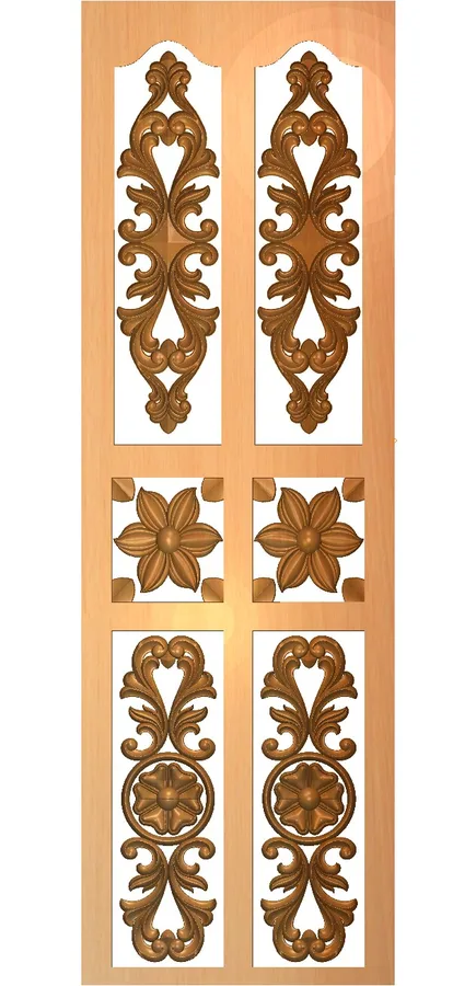 پنجره چوبی زینتی