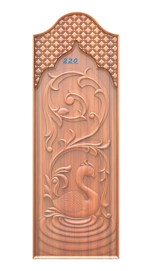 پنجره چوبی طرح سان
