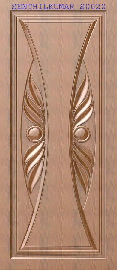 دروازه چوبی گلدار