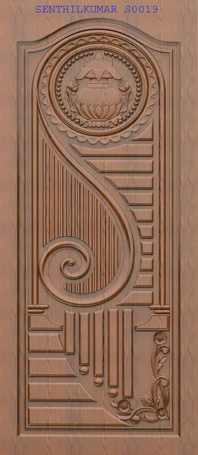 نماد یین-یانگ با گل‌ها