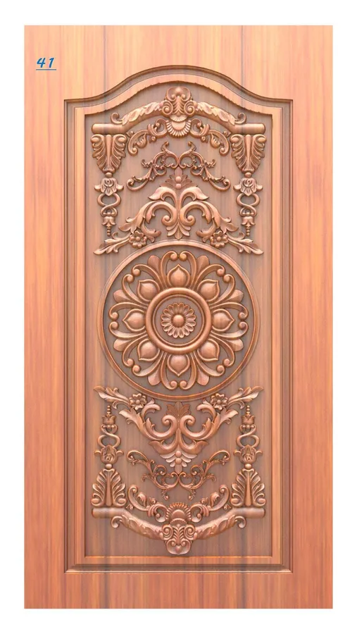 دروازه چوبی، گل‌ها