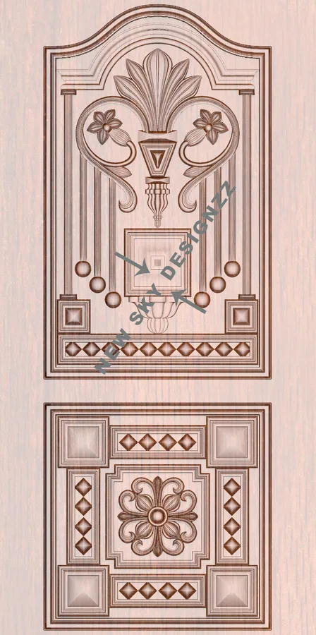 نمایشگر هندسی و گلی