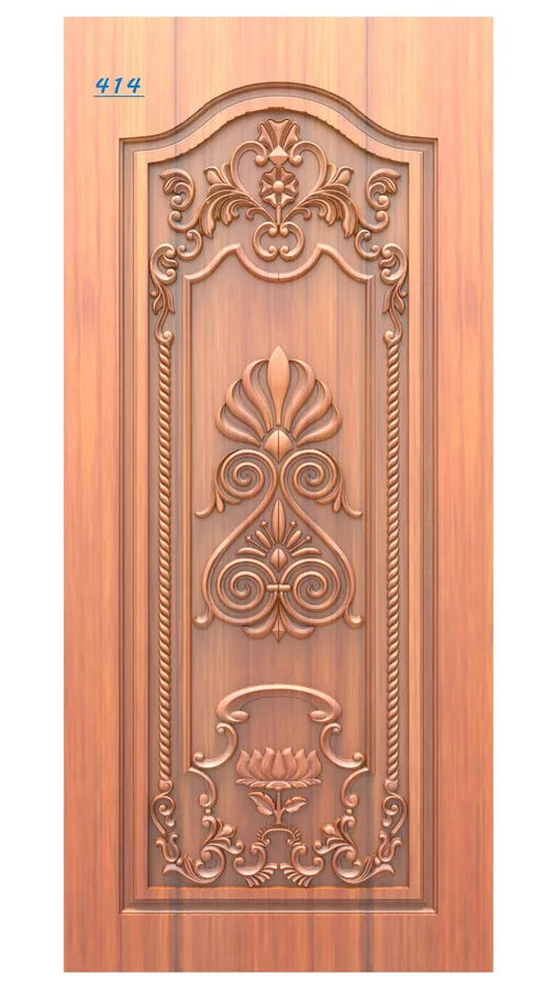دروازه چوبی گلدار