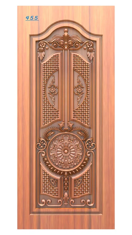 دروازه چوبی گلدار