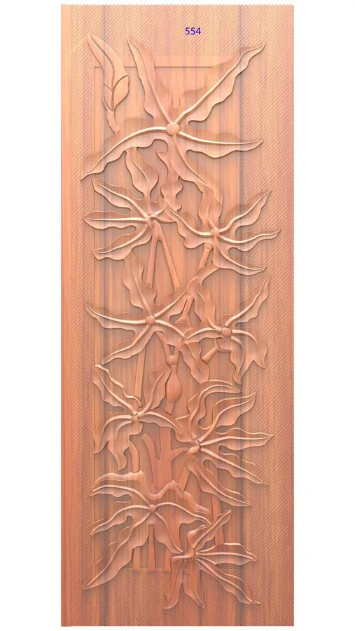 پنجره چوبی گل