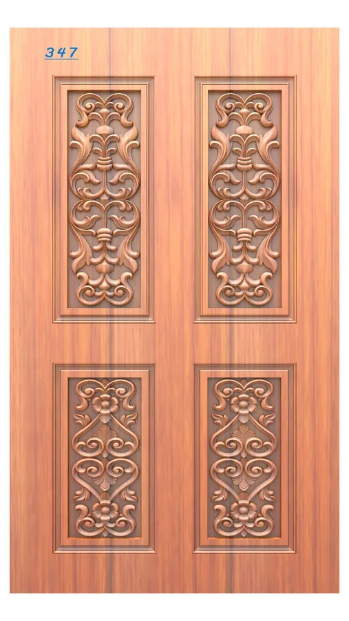 دروازه چوبی گلدار