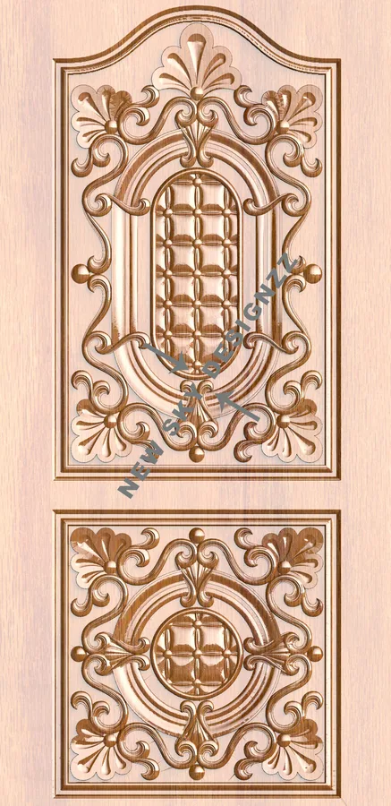 طراحی بلاک تزئینی گلی