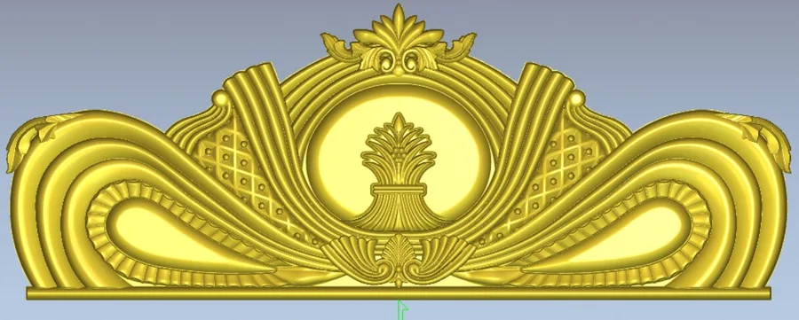 پلاک طلایی گلی