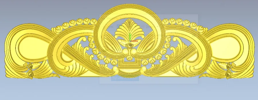 طراحی تاج طلایی