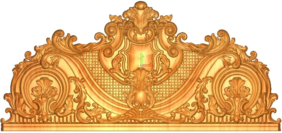 نگارهٔ طلا از تاج شیر