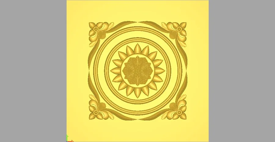 نماد گل طلایی