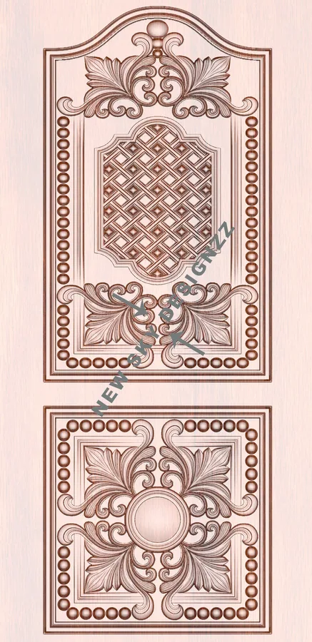 طراحی بلاک تزئینی گلی