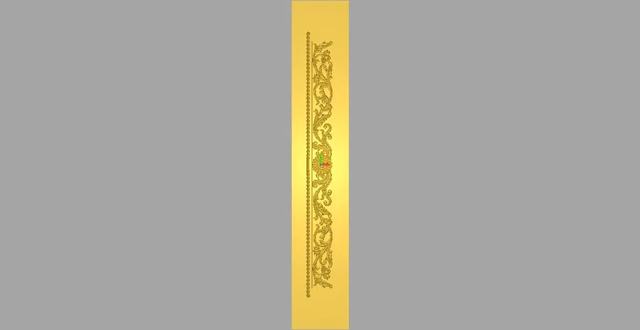 طراحی بلاک طلا پیچیده