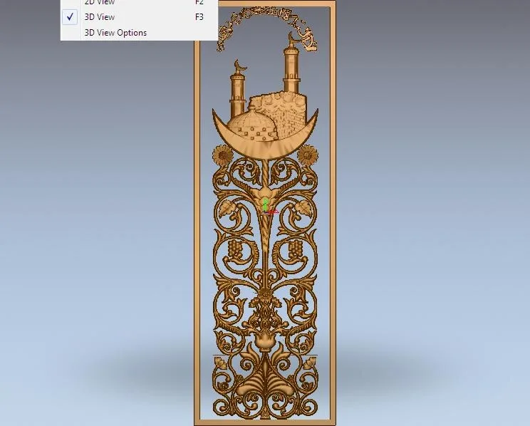 نمایش قلعه با عربی