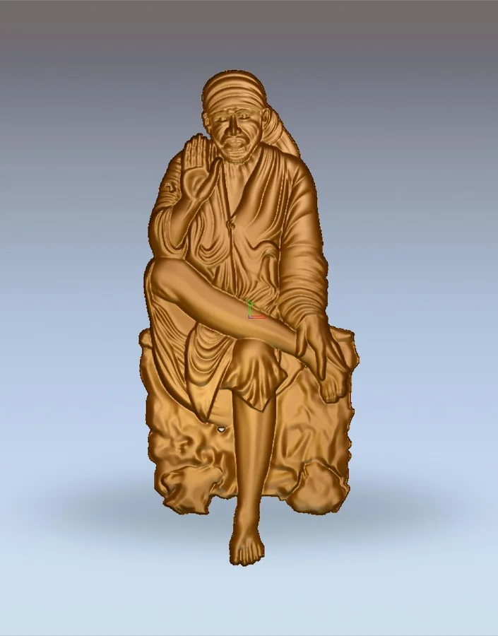 مجسمه برش گاندی