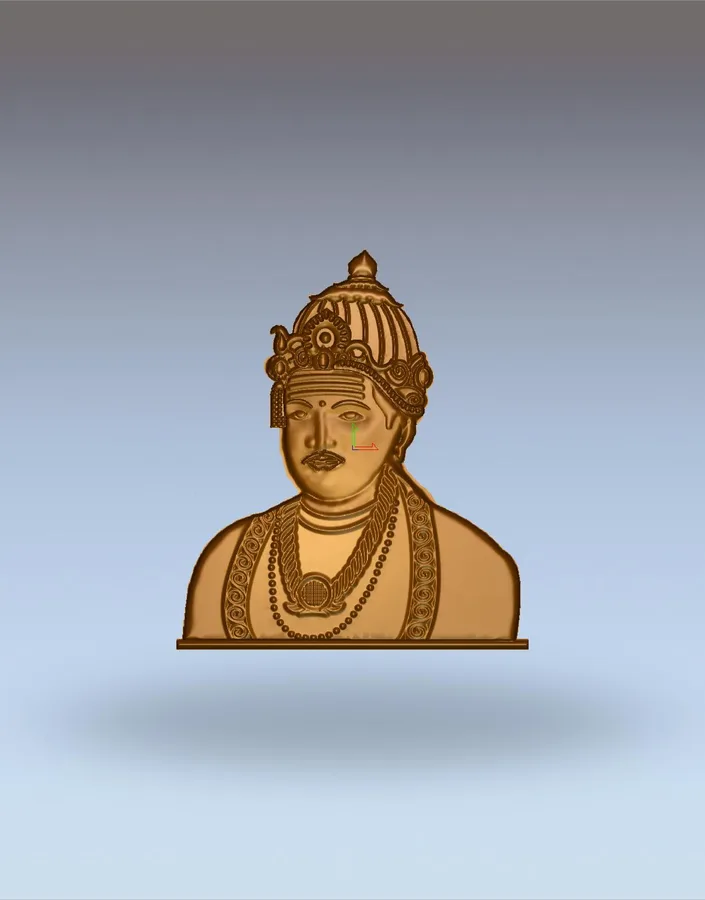 مجسمه چوبی شخصیت تاریخی