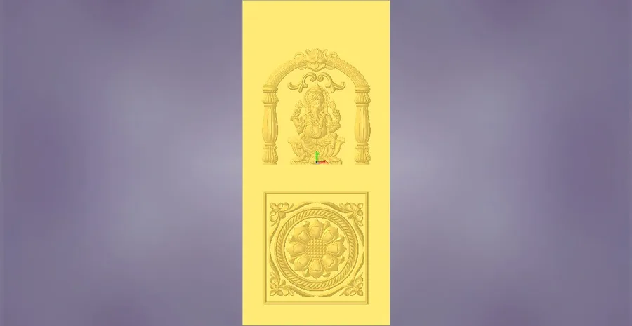 نگاره مذهبی، قوس، گل