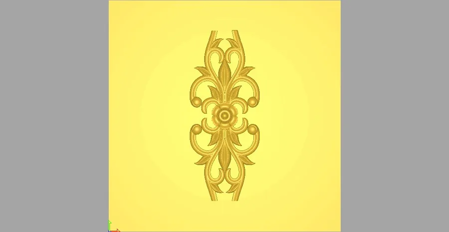 نگارهٔ طلایی گلدار