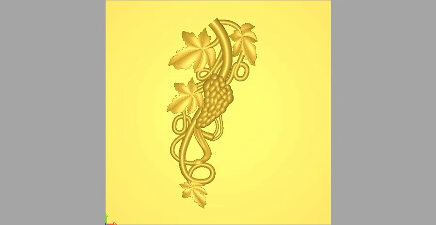 طراحی مدل گیاه انگور
