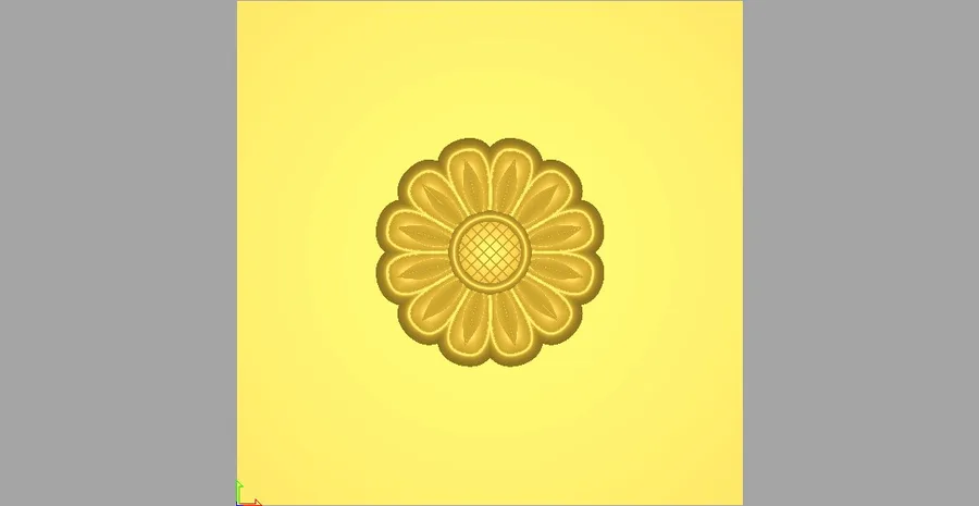 گل زرد مرکزی