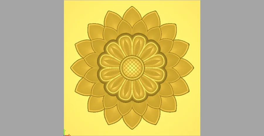 نماد گل طلایی