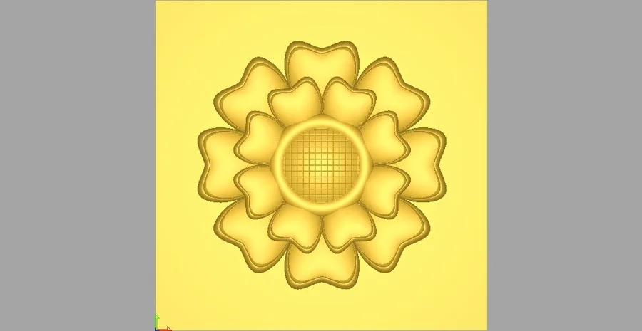 گل‌مانند زرد