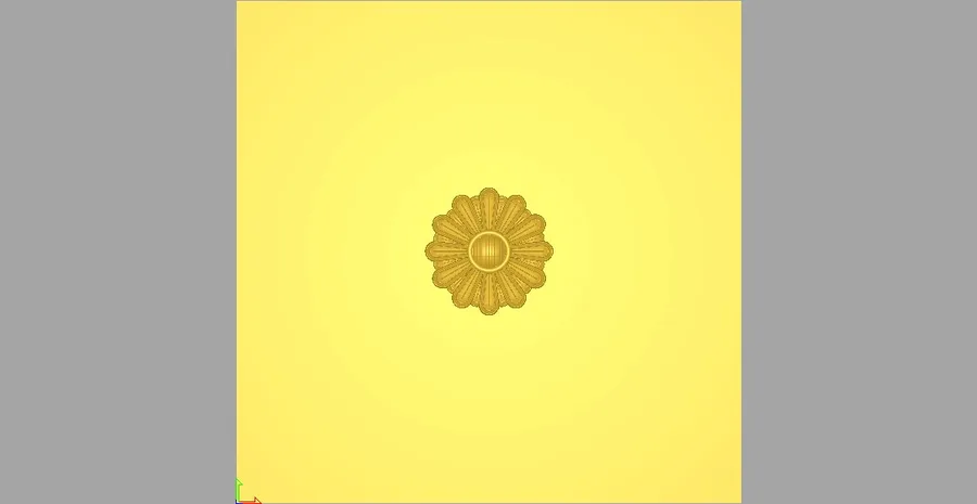 طراحی شکل هندسی گل متمایز