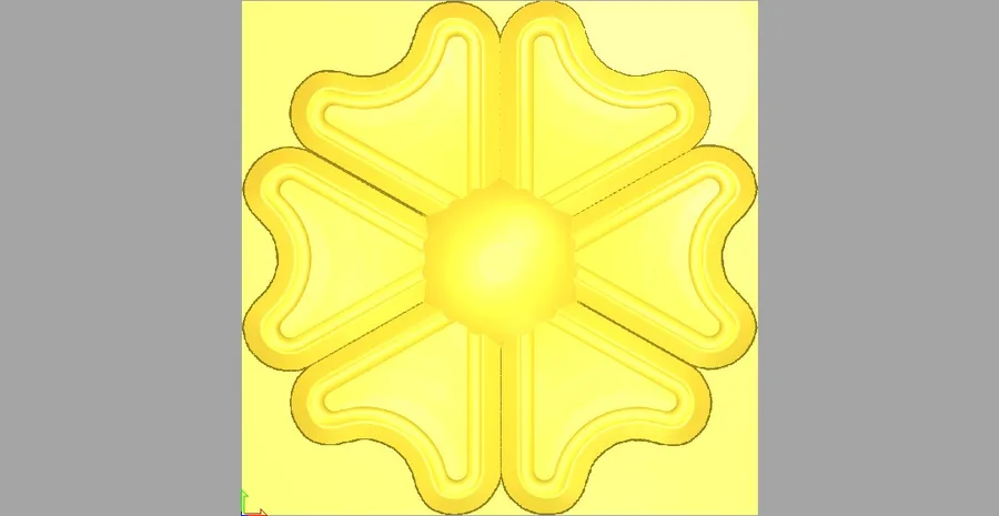 نمودار گل زرد