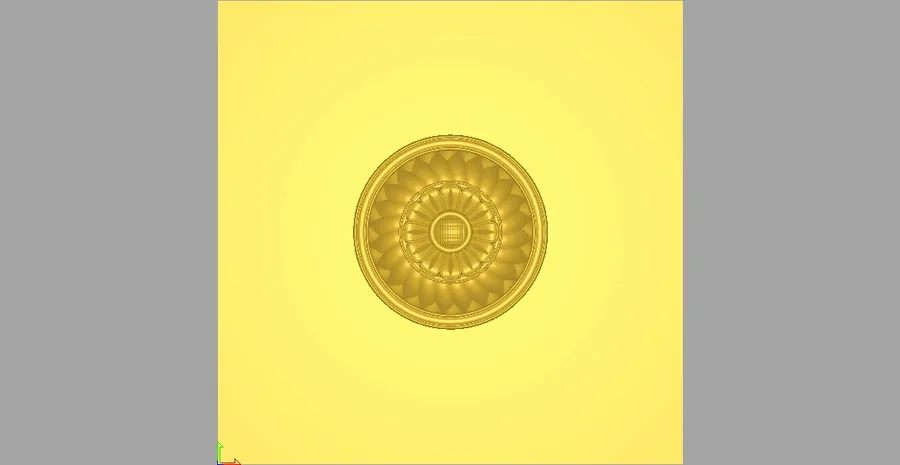 طراحی دایره با تقارن رادیال