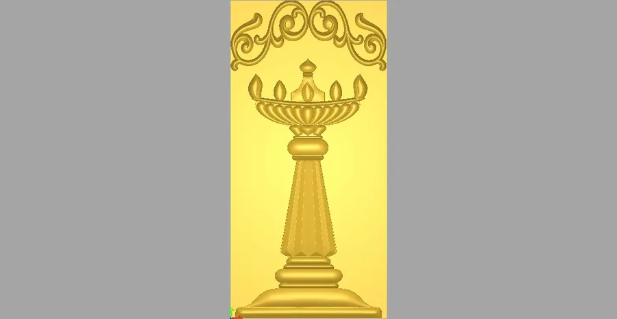 پایه طلایی زینتی