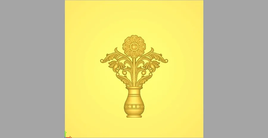 گلدان گل‌دار