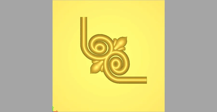 شیرینی طلا، پنجه، برگ