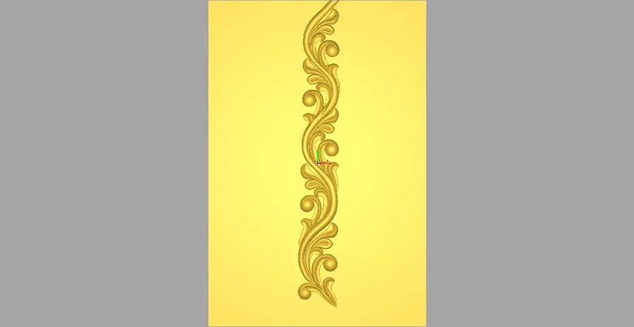 طرح گلدار طلایی