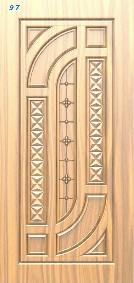 طراحی دره چوبی هندسی