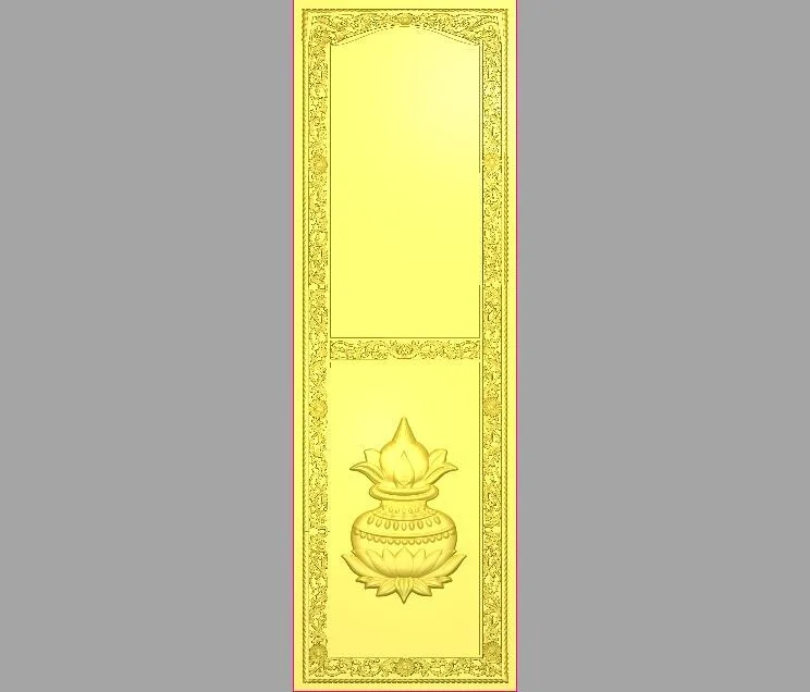 طراحی بلاک تزئینی گلی